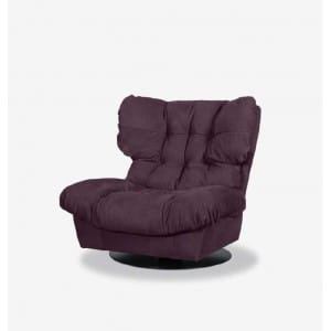 Baxter Milano amrchair prune colour 