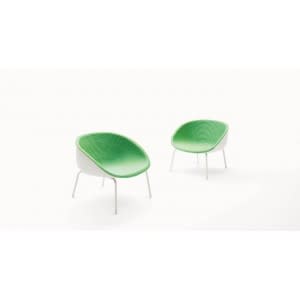 paola lenti amable outdoor armchair 