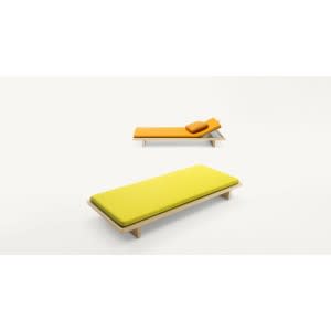 paola lenti sabi outdoor sun bed 