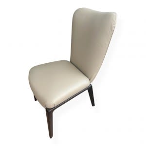 Poltrona Frau Duo chair maggese 