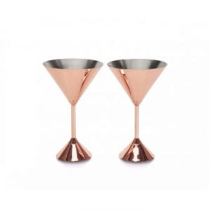 Tom Dixon Plum Martini glass 