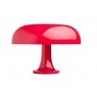 artemide nessino red table lamp