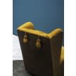 Baxter Pochette armchair yellow leather
