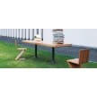 cassina lc11p table natural walnut 2