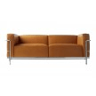 Cassina LC3 Sofa Orange two seater 