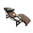 cassina lc4 chaise longue ponyskin 