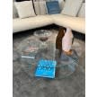Cassina Mex coffee table round glass - immediately available
