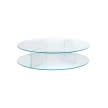 Cassina Mex coffee table round glass - immediately available
