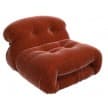 cassina soriana chair armchair red