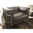 Cassina Poltrona LC3 piuma Pelle LCX Marrone