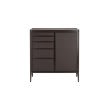 Ceccotti Full cabinet 5 drawers left