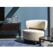 Ceccotti Icolounge armchair white upholstery