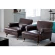 Baxter Charlotte Longe armchair settled 