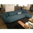 divano cassina floe insel blu cobalto