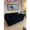 edra standard 2 seater blue velvet