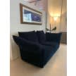 edra standard 2 seater blue velvet