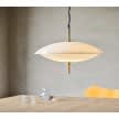 Fritz Hanesn Clam suspension lamp 44cm 