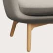 Fritz Hansen Fri wooden legs