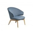 Fritz Hansen Let armchair wooden legs