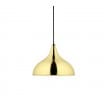 Fritz Hansen Silhuet suspension lamp polished brass