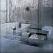 Glas Italia Illusion side tables