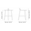 karakter bronco stool 