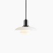 Louis Poulsen PH 2/1 Pendant Lamp Black metalized