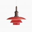 Louis Poulsen PH 3½-3 Pendant Lamp red