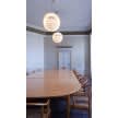 Louis Poulsen PH Louvre Lamp office table