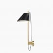 Louis Poulsen Yuh wall lamp black and brass