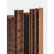 MDF Italia Random Wood bookcase