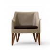 Giorgetti-Mobius 62910 Saddle Leather-Armchair