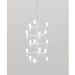 nemo crown multi light pendant white