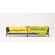 paola lenti canvas outdoor sofa