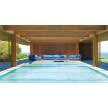 paola lenti canvas outdoor sofa