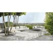 paola lenti canvas outdoor sofa