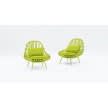 paola lenti giunco outdoor armchair