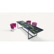 paola lenti sciara table outdoor