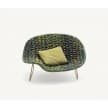 paola lenti shito outdoor armchair