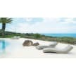 paola lenti wave outdoor sun bed