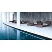 paola lenti wave outdoor sun bed