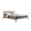 Poliform Kelly Bed White fabric