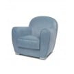 Baxter Amburgo Baby armchair light blue leather