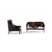 Poltrona Frau Dezza 24 sofa Pony Skin