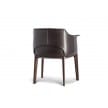 Poltrona Frau Archibald Dining Chair Leather