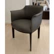 poltrona frau archibald dining chair leather 