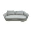 Poltrona Frau Duo Sofa Grey leather 