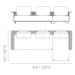 poltrona frau solaria outdoor sofa 