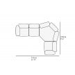 Edra Standard Sofa