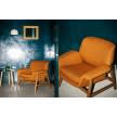 Tacchini Agnese armchair orange